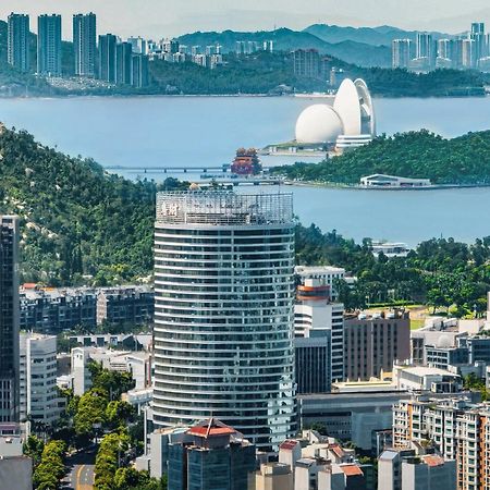 Crowne Plaza Zhuhai City Center By Ihg - Offers Free One-Way Shuttle To Chimelong Ocean Kingdom المظهر الخارجي الصورة