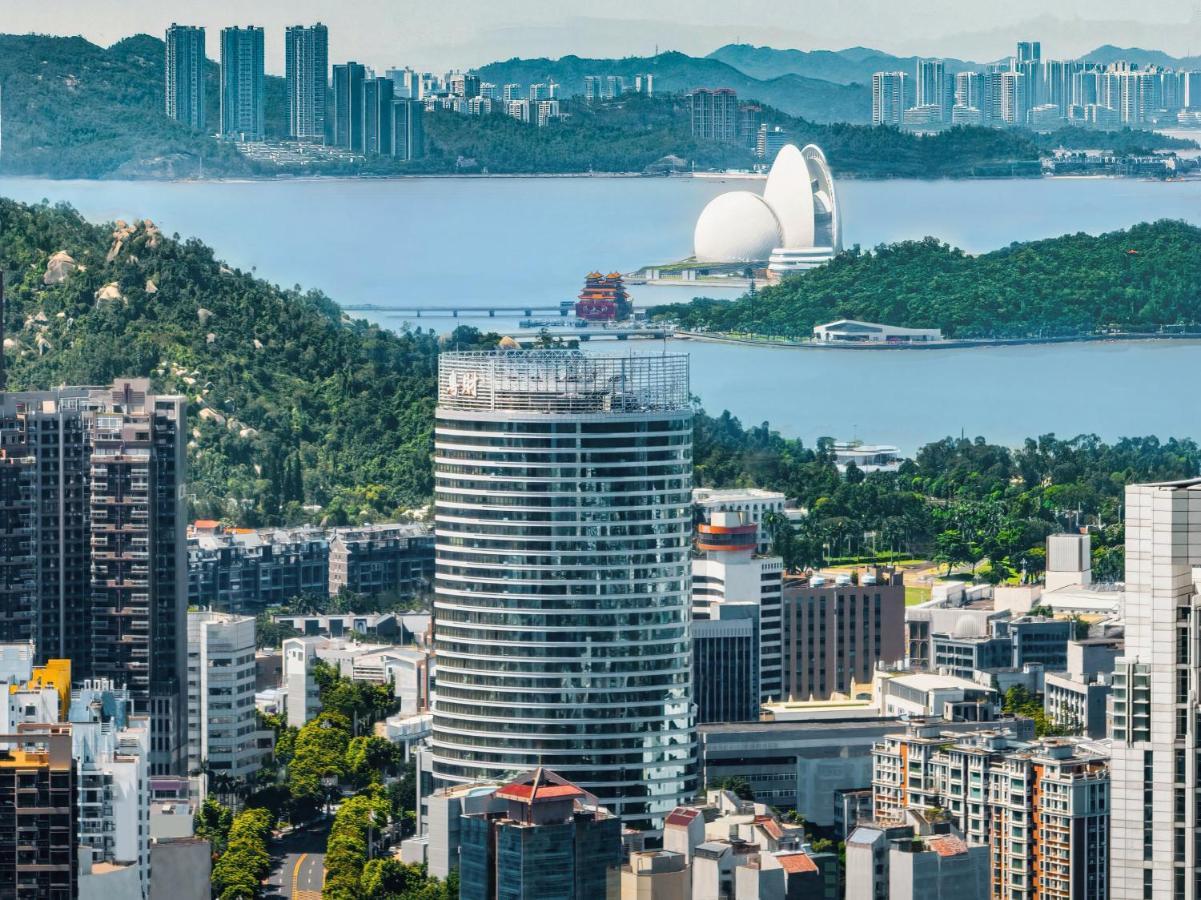 Crowne Plaza Zhuhai City Center By Ihg - Offers Free One-Way Shuttle To Chimelong Ocean Kingdom المظهر الخارجي الصورة