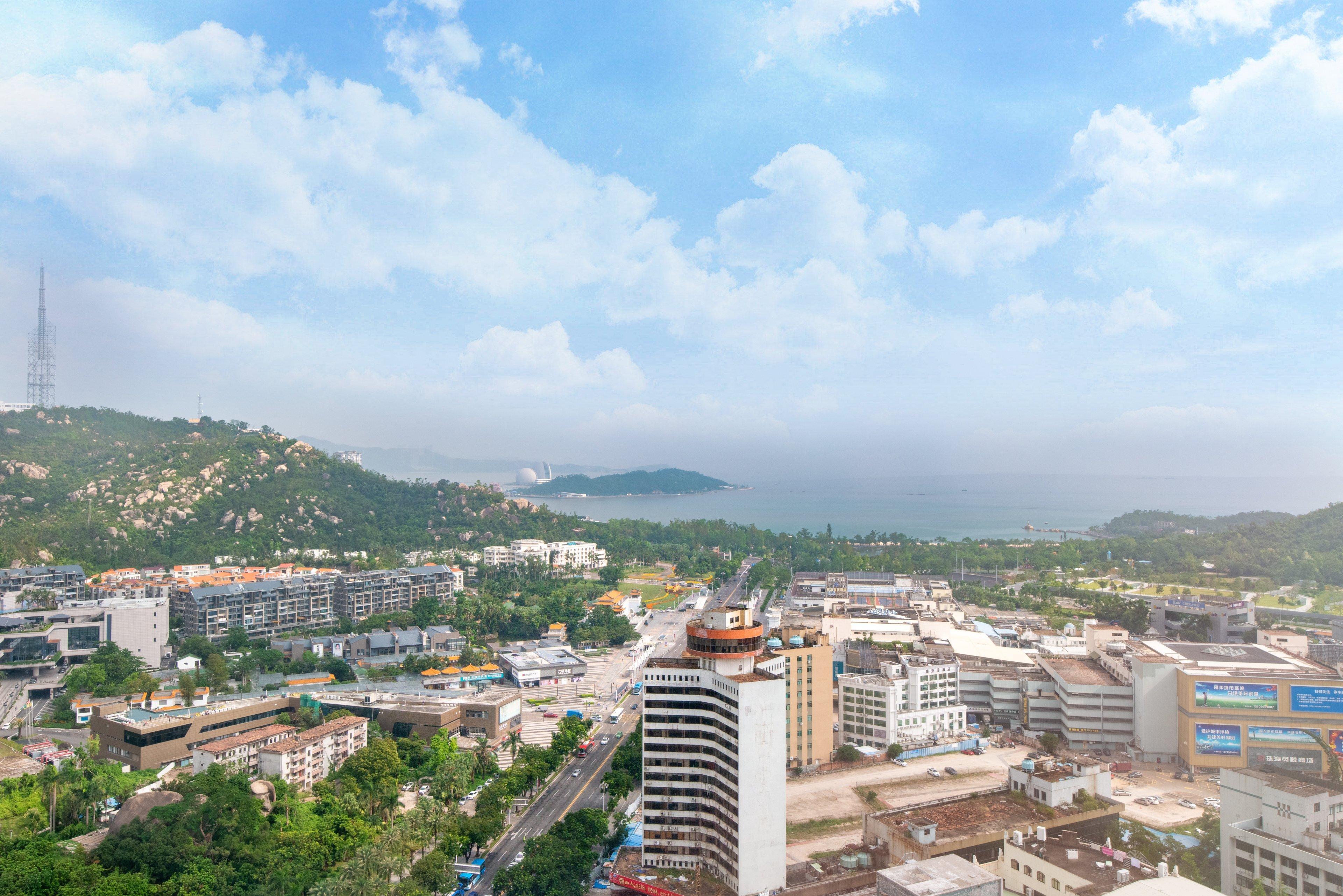 Crowne Plaza Zhuhai City Center By Ihg - Offers Free One-Way Shuttle To Chimelong Ocean Kingdom المظهر الخارجي الصورة