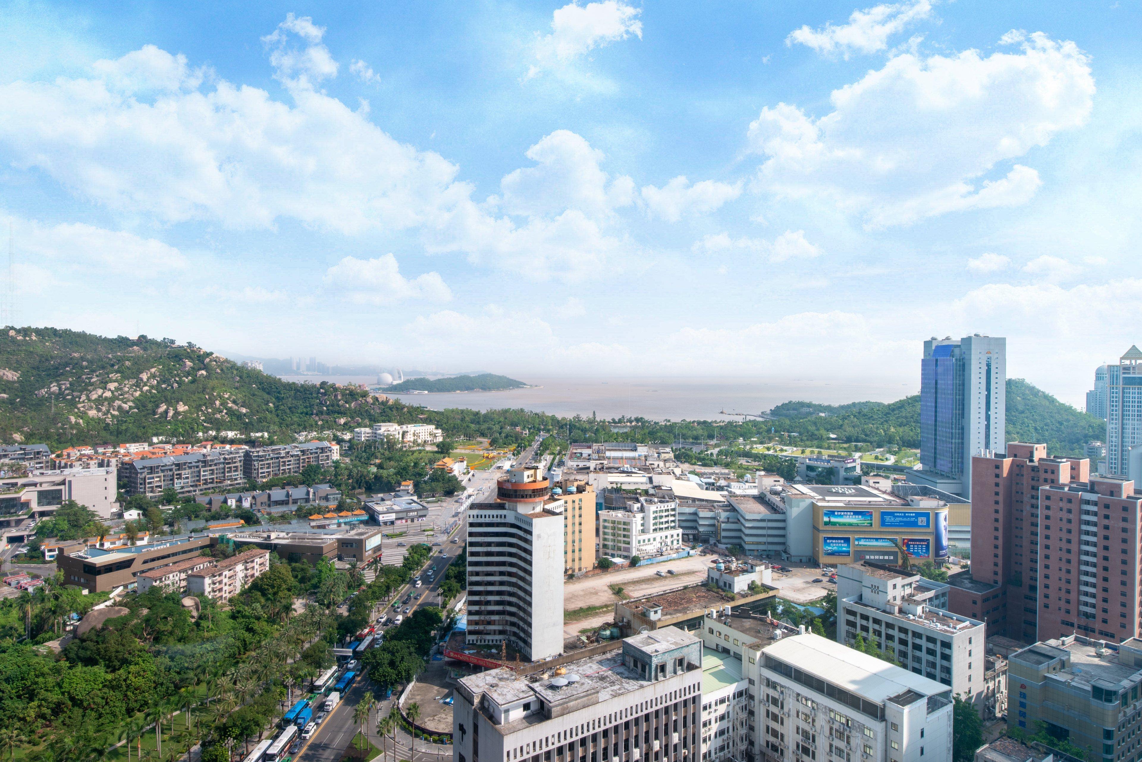 Crowne Plaza Zhuhai City Center By Ihg - Offers Free One-Way Shuttle To Chimelong Ocean Kingdom المظهر الخارجي الصورة