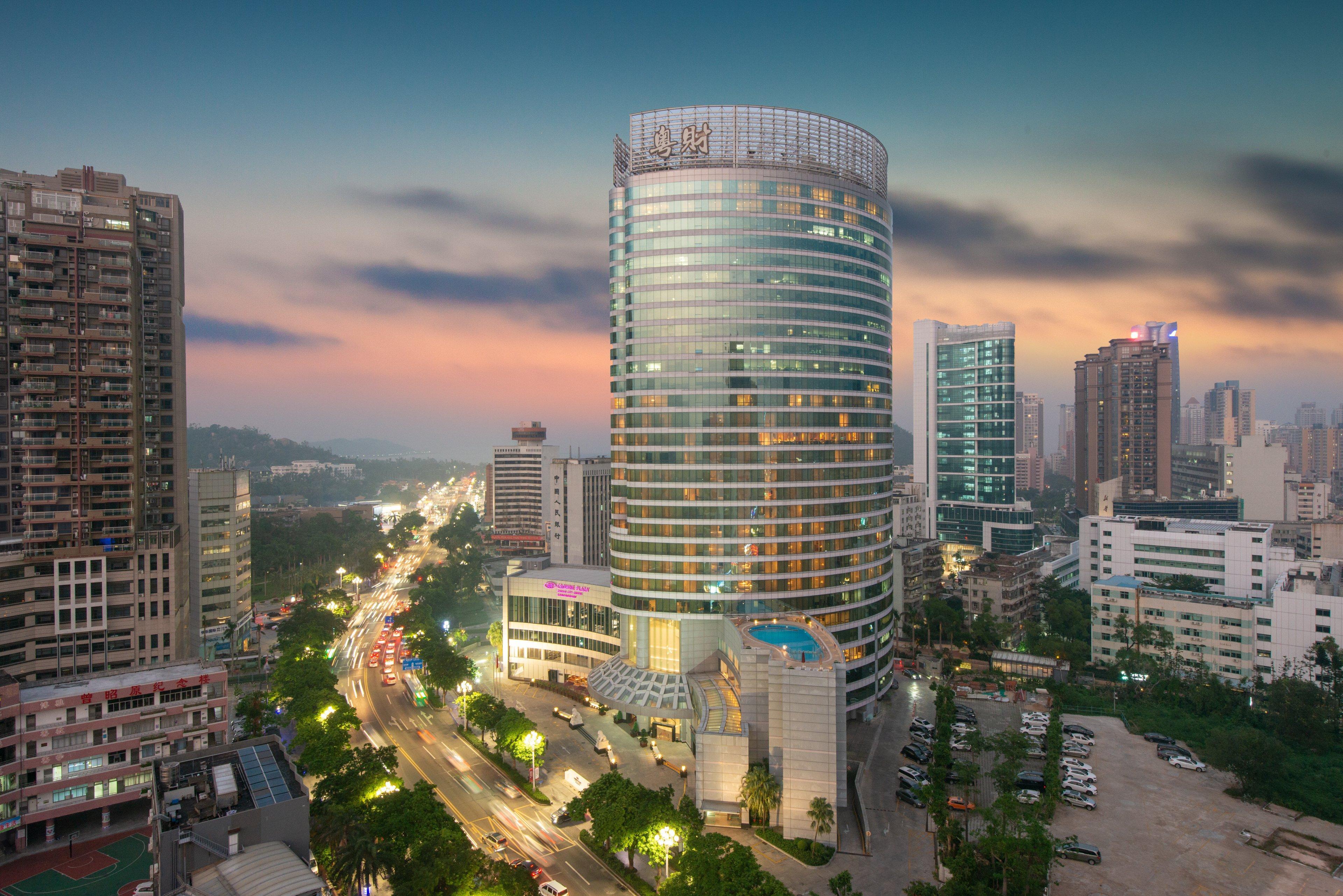 Crowne Plaza Zhuhai City Center By Ihg - Offers Free One-Way Shuttle To Chimelong Ocean Kingdom المظهر الخارجي الصورة